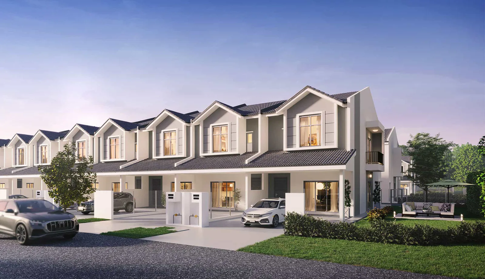 Meridin East project view