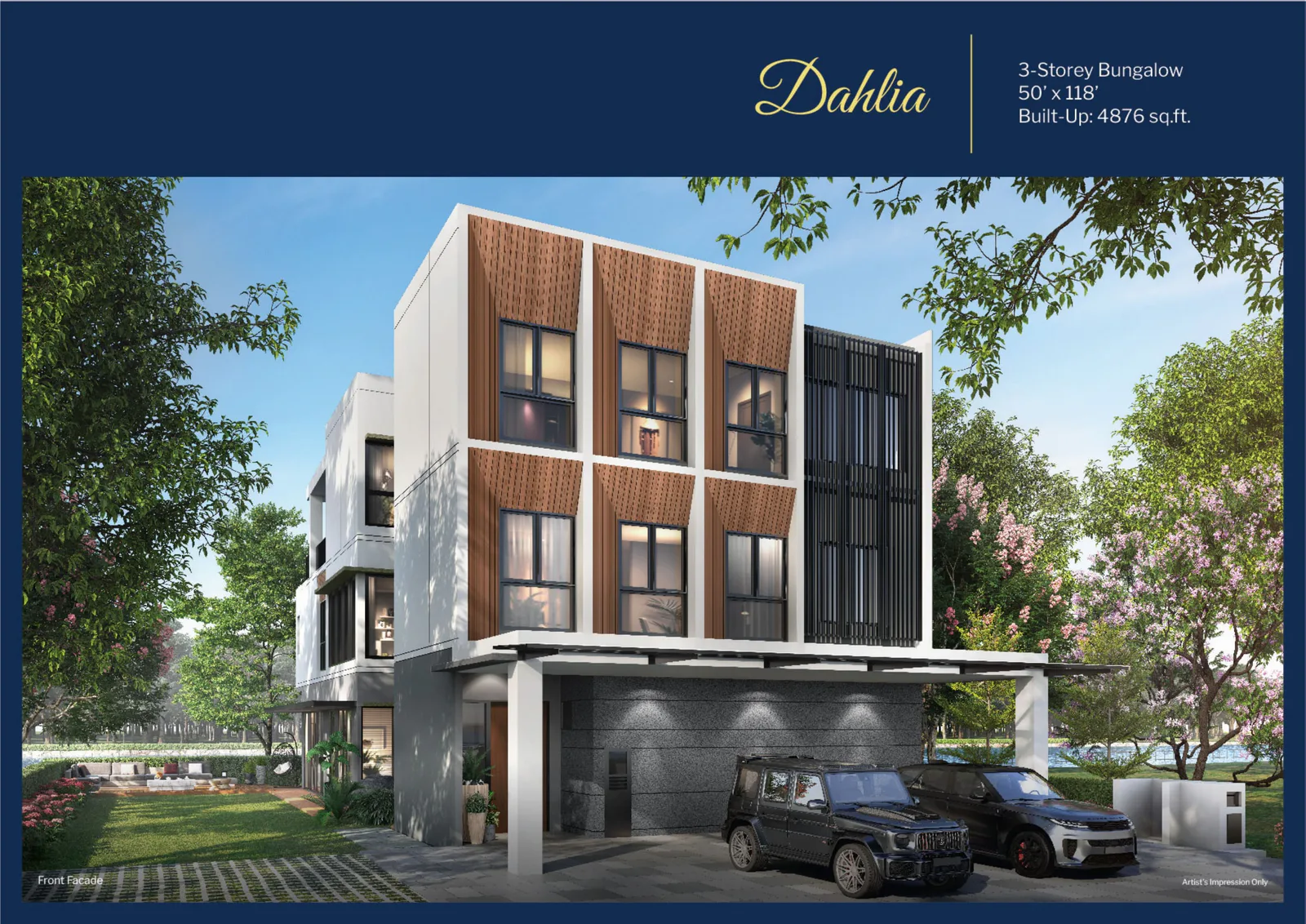 Senibong Hills project view